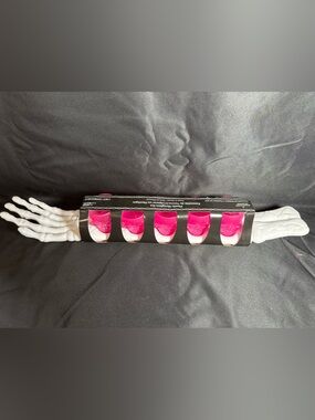 ✨🆕 Ashland Halloween Plastic Shotglass Set With Skeleton Arm